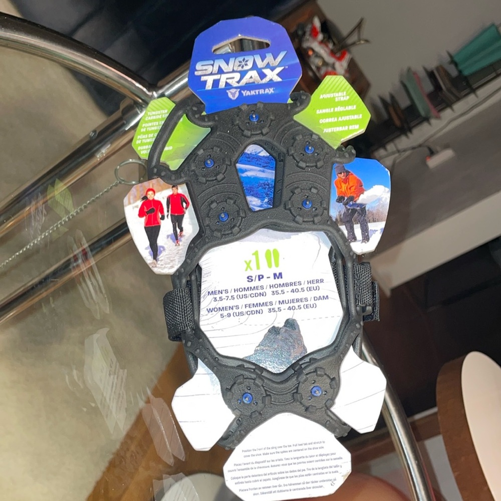 🥾🥶❄️NWT Yaktrax Snow Trax Adjustable Stap shoe covers